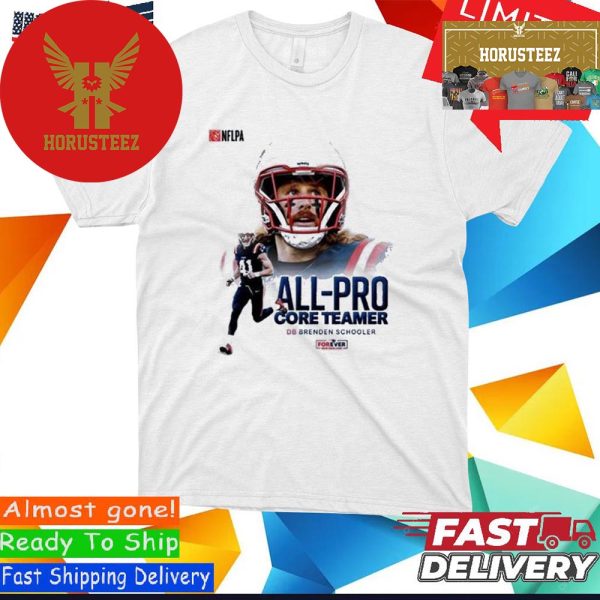 Official All Pro Core Teamer Db Brenden Schooler New England Patriots Unisex T-Shirt