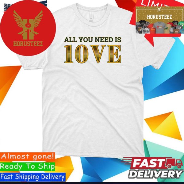 Official All You Need is Love Packers Unisex T-Shirt