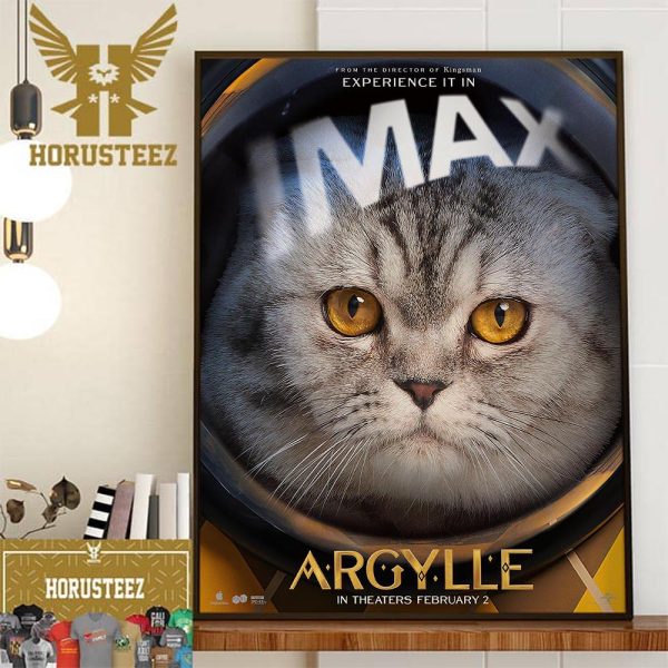 Official Argylle IMAX Poster Wall Decor Poster Canvas