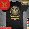 Official Baltimore Ravens Champions Abbey Road 2023 AFC North Division Lets Go Ravens Signatures Unisex T-Shirt