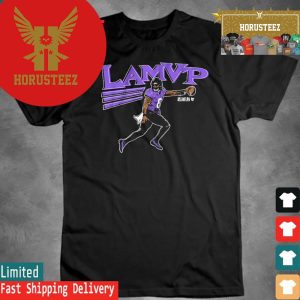 Official Baltimore Ravens Lamar Jackson MVP Unisex T-Shirt