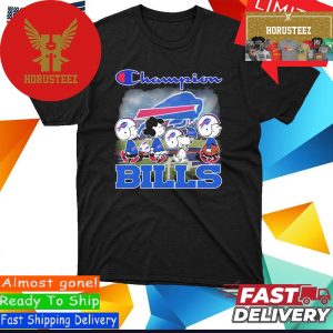 Official Champion Peanuts Characters Buffalo Bills Unisex T-Shirt