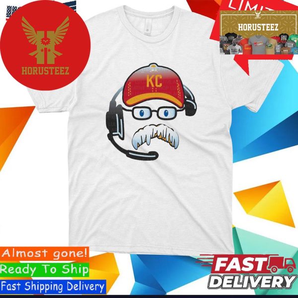 Official Frozen Andy – Andy Reid Mustache Unisex T-Shirt