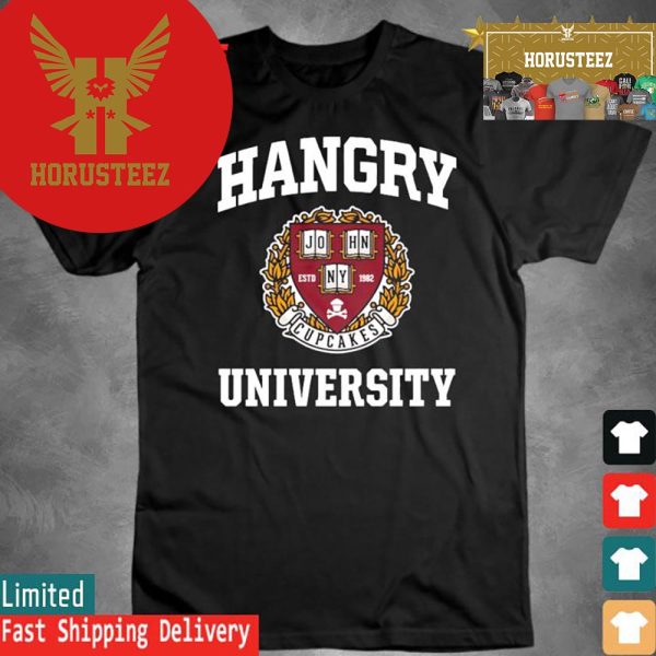 Official Hangry University Johnny Estd 1982 Unisex T-Shirt