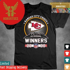 Official Kansas City Chiefs AFC Divisional Winner 2023 Unisex T-Shirt