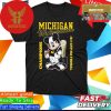 Official Michigan Wolverines 2023 CFP National Champions City Skyline Players Name Unisex T-Shirt