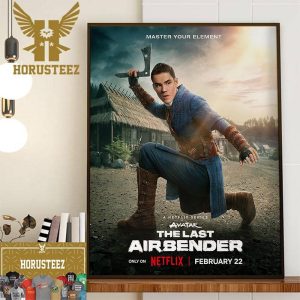 Official Poster For Master Your Element Sokka In The Live-Action Avatar The Last Airbender Series Wall Decor Poster Canvas