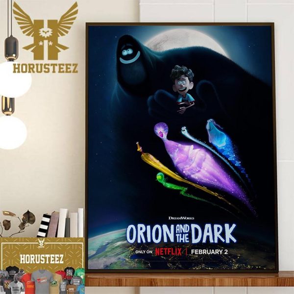 Official Poster For Orion And The Dark Wall Decor Poster Canvas