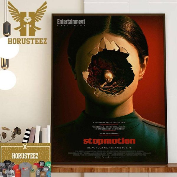 Official Poster For Stopmotion With Starring Aisling Franciosi Wall Decor Poster Canvas