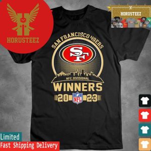 Official San Francisco 49ers NFC Divisional Winners 2023 Unisex T-Shirt