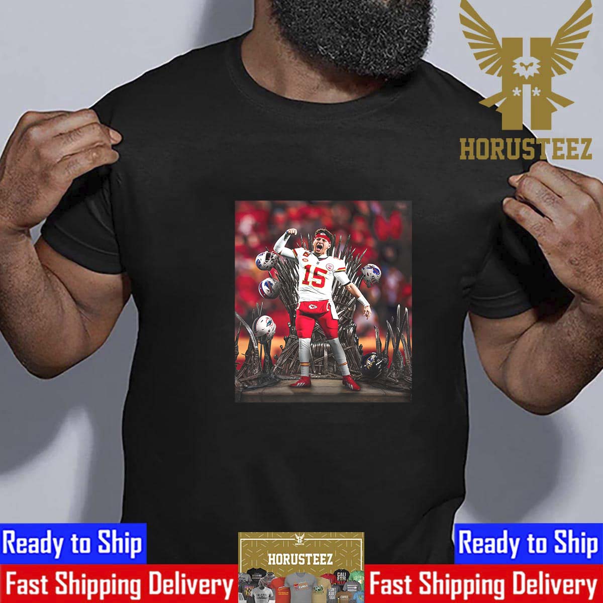 Patrick Mahomes And The Chiefs Are Kings Of The AFC Once Again Classic T-Shirt