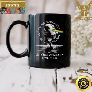 Pink Floyd Ill See You On The Dark Side Of The Moon 50th Anniversary 1973-2023 Drink Mug