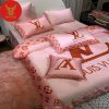 Pink Monogram Louis Vuitton, Louis Vuitton Bedding Set Bedding Set