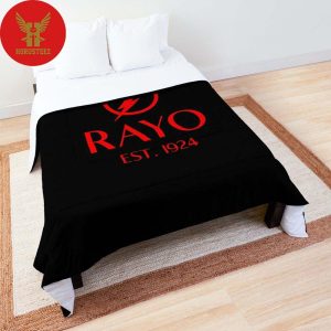 Rayo Vallecano Est 1924 Black Bedding Sets