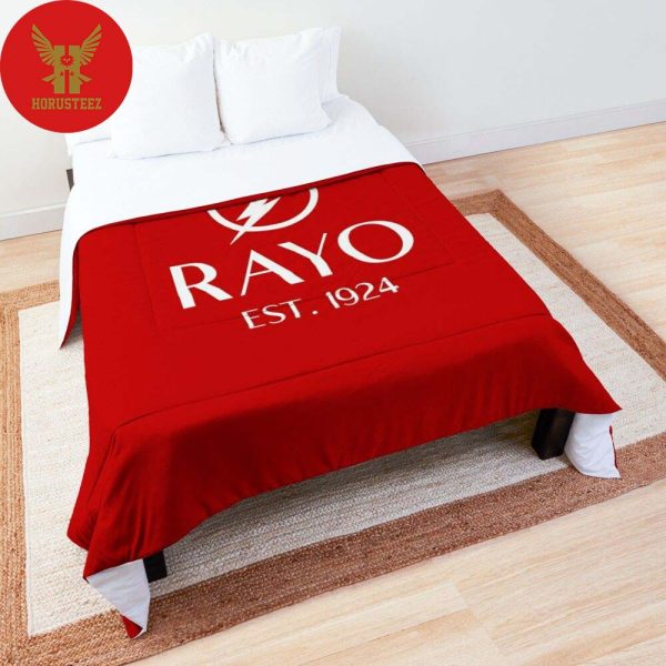 Rayo Vallecano Est 1924 Red Bedding Sets