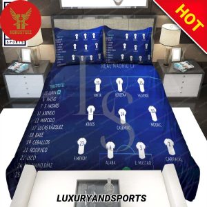 Real Madrid Final Champions League 2022 Squad Bedding Set