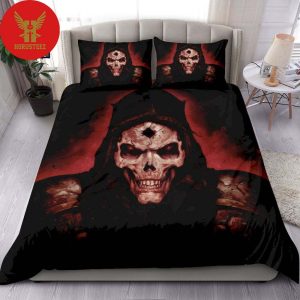 Reaper Skull Fire Bedding Sets