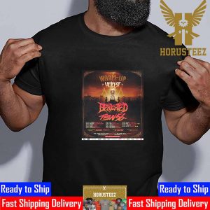 Road To Warm-Up Tour Hellfest Open Air Festival Benighted x Ten56 Vintage T-Shirt