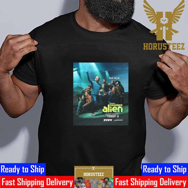 SYFY Resident Alien Season 3 February 14th 2024 Classic T-Shirt