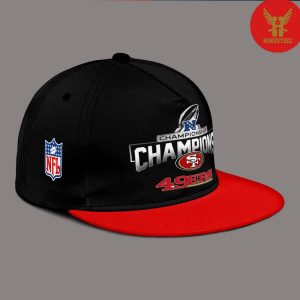 San Francisco 49ers Advanced To The Super Bowl LVIII Las Vegas With The NFC Champions NFL Playoffs Season 2023-2024 Classic Hat Cap – Snapback