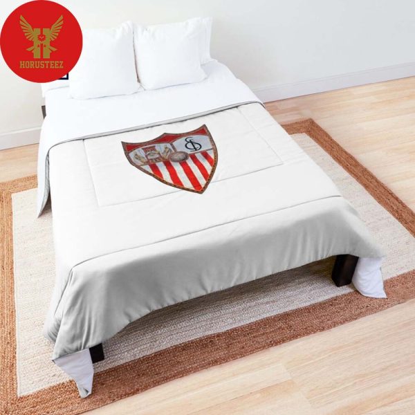 Sevilla FC Logo White Bedding Sets