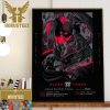 Foo Fighters Show at Go Media Stadium Auckland NZ January 20th 2024 Wall Decor Poster Canvas