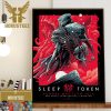 Sleep Token May 22nd 2024 Radio City Music Hall New York Wall Decor Poster Canvas