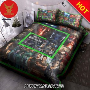 Supernaturals Thank you For The Memories Bedding Set