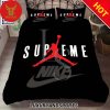 Supreme Symbol And Mickey Mouse Quilts Bedding Set