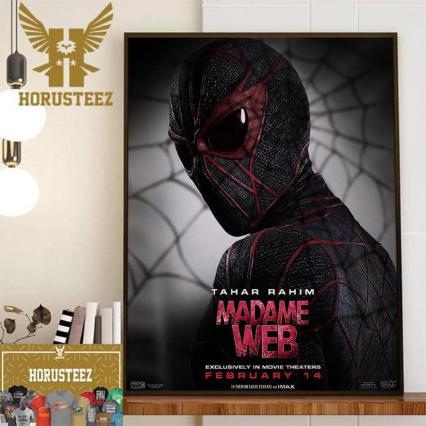 Tahar Rahim As Ezekiel Sims In Madame Web Movie Wall Decor Poster Canvas