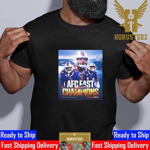 The AFC East Champions Are Buffalo Bills Clinch 4th Straight Division Title Classic T-Shirt