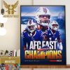 The Baltimore Ravens Are AFC North Champions Wall Decorations Poster Canvas