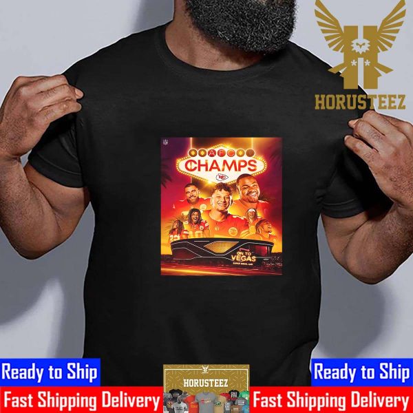 The Chiefs Kingdom Kansas City Chiefs Are AFC Champions For The 4th Time In The Last 5 Years Classic T-Shirt
