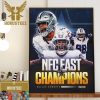 The Chiefs Kingdom Kansas City Chiefs Win The AFC West For The 8th Straight Year Wall Decorations Poster Canvas