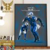 The Detroit Lions Have 14th Win Of The Season Wall Decor Poster Canvas