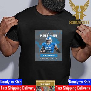 The Detroit Lions Player Derrick Barnes Is The Player Of The Game Classic T-Shirt