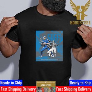 The Detroit Lions QB Jared Goff Is The 3rd QB In Franchise History To Win Multiple Playoff Games Classic T-Shirt