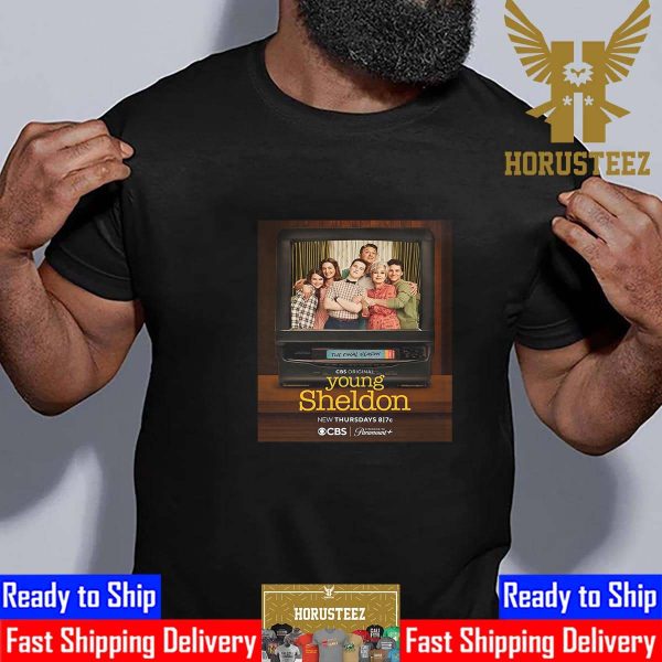 The Final Season Of Young Sheldon First Poster Classic T-Shirt