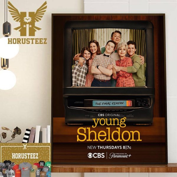 The Final Season Of Young Sheldon First Poster Wall Decor Poster Canvas