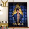 The Greater The Spy The Bigger The Lie Alfie The Cat In Argylle Movie Official Poster Wall Decorations Poster Canvas