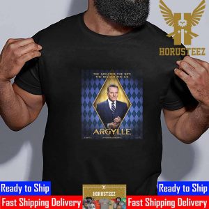 The Greater The Spy The Bigger The Lie Bryan Cranston As TBA In Argylle Movie Official Poster Classic T-Shirt