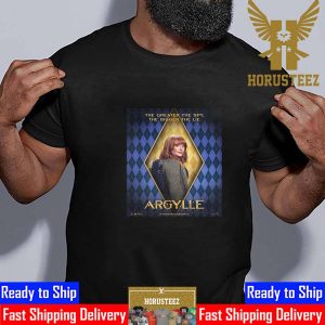 The Greater The Spy The Bigger The Lie Bryce Dallas Howard As Elly Conway In Argylle Movie Official Poster Classic T-Shirt