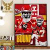 The Chiefs Kingdom Kansas City Chiefs Defeating The Baltimore Ravens 17-10 Wall Decor Poster Canvas