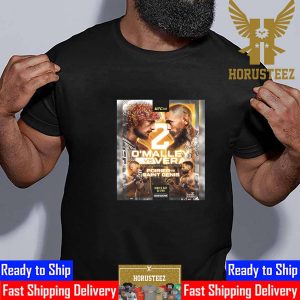 The Official Poster UFC 299 For World Bantamweight Championship And Lightweight Bout in Miami Classic T-Shirt