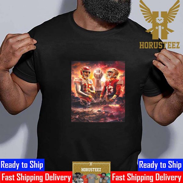 The Super Bowl LVIII Is Set For Kansas City Chiefs And San Francisco 49ers Classic T-Shirt