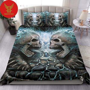 Two Skull Fire Bedding Sets
