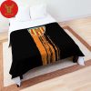Valencia Est 1919 Black And Orange Luxury Bedding Sets
