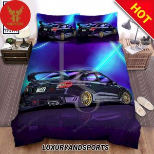 Vaporwave Cars Jdm Street Racing Car Bedding Sets