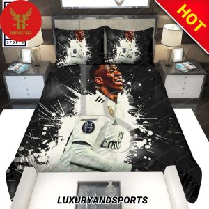 Vinicius Junior Real Madrid Background Bedding Set