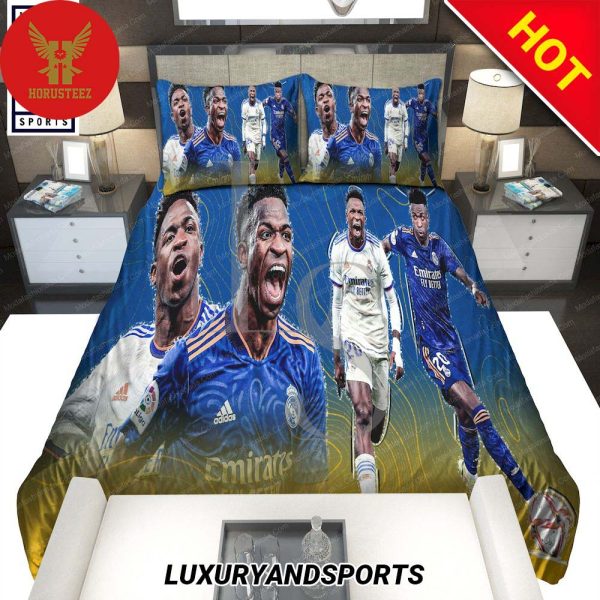 Vinicius Junior Real Madrid Emotion Bedding Set